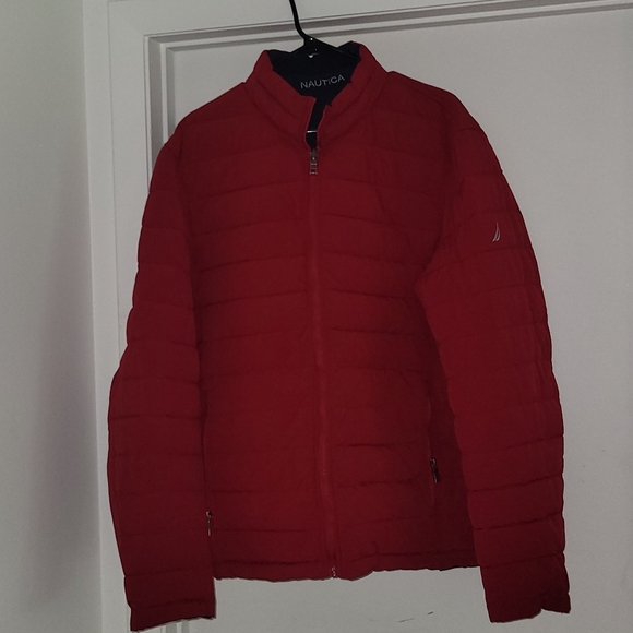Nautical Slim Down Jacket Reversible - Picture 13 of 13